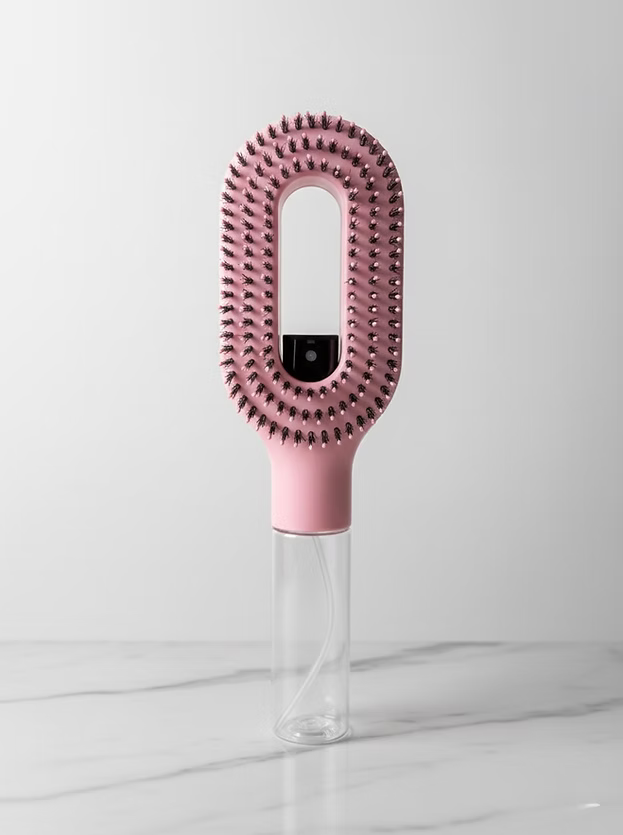 AquaBrush anti frizz brush for coily hair